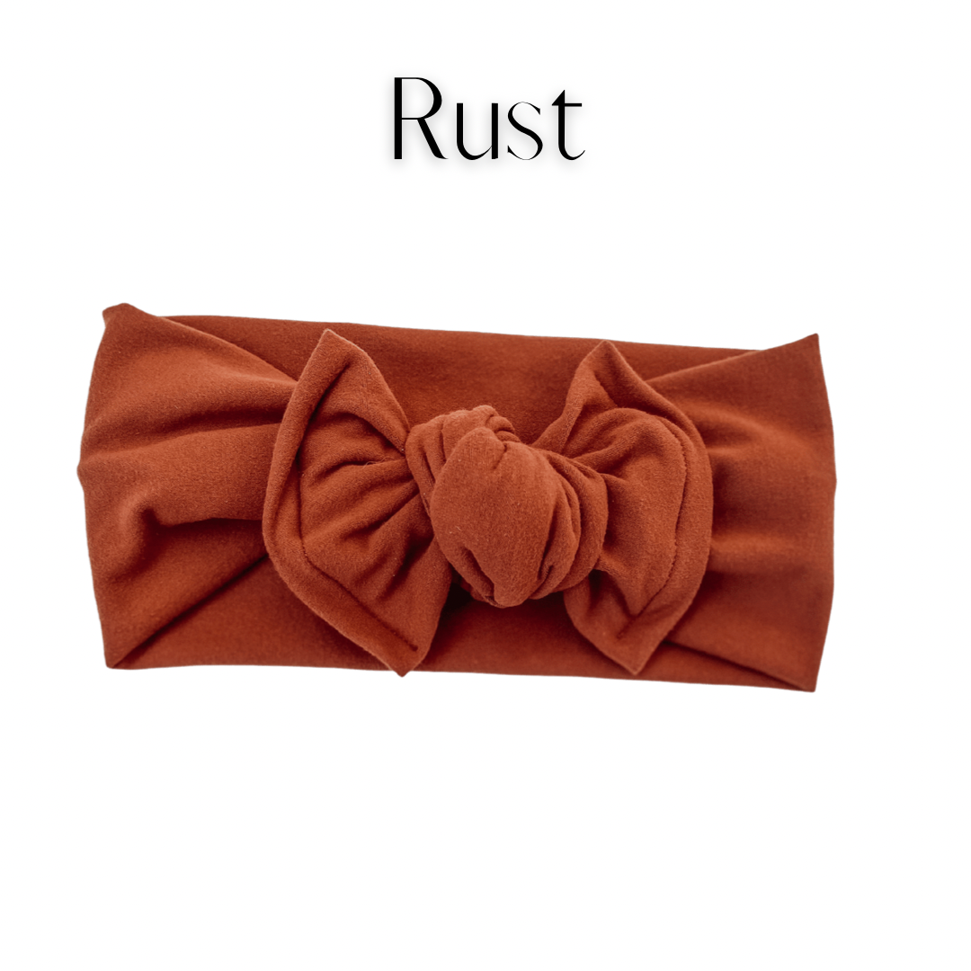 Solid Color - Knotted Headwrap